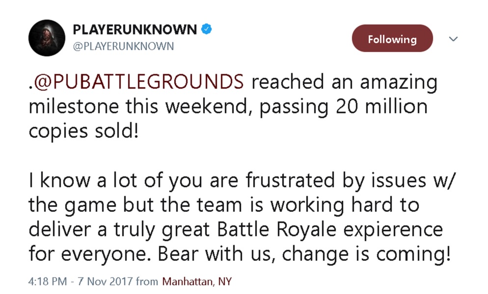 cheaters have been running rampant throughout pubg over the past few weeks and just last week greene issued his first apology to players promising to do - why fortnite copied pubg